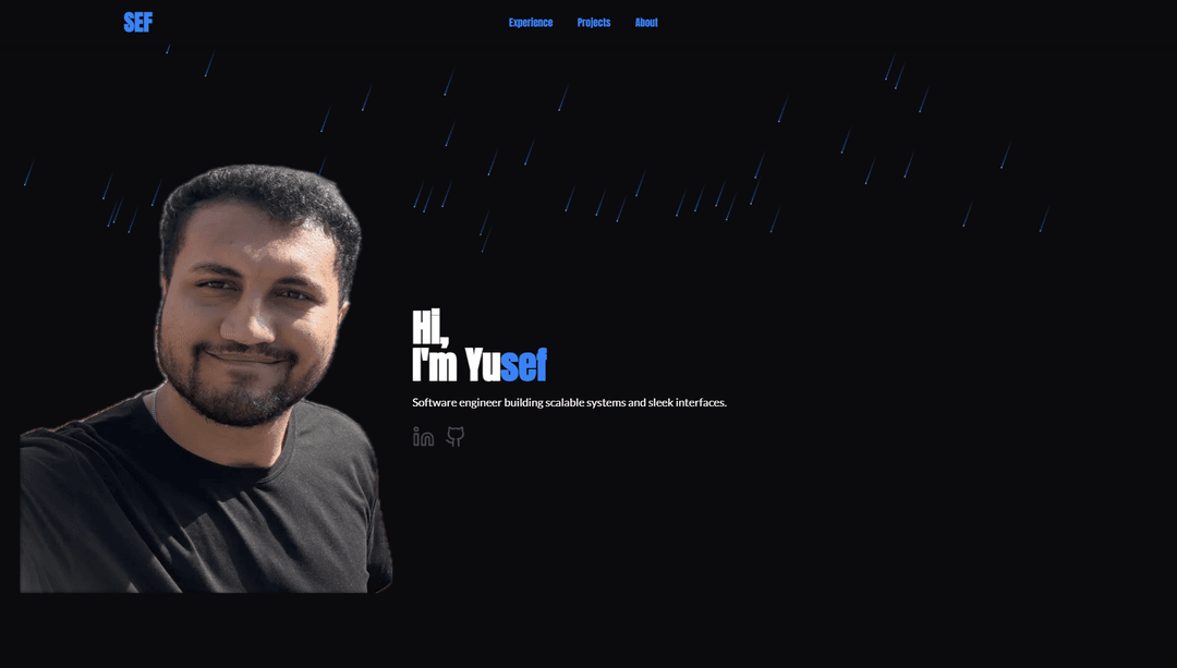 yusef.dev | Yusef's Portfolio